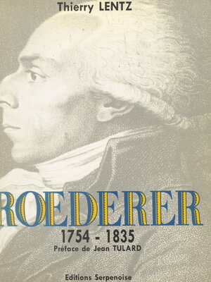 cover image of Roederer, 1754-1835